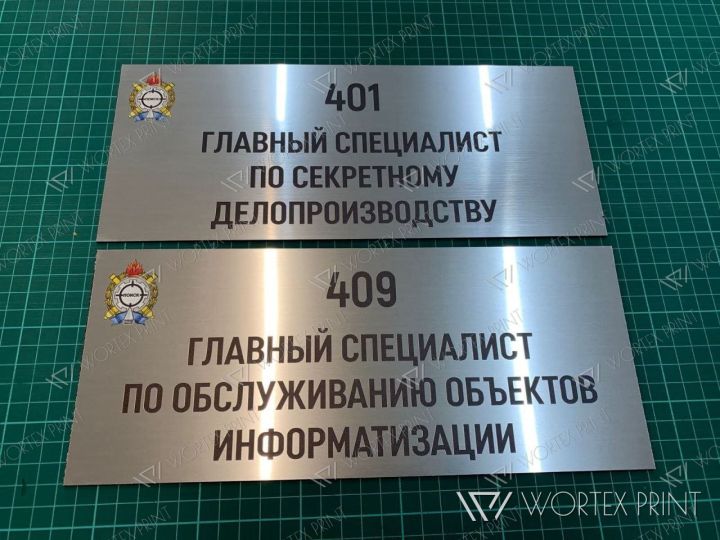 Кабинетные таблички и пиктограммы