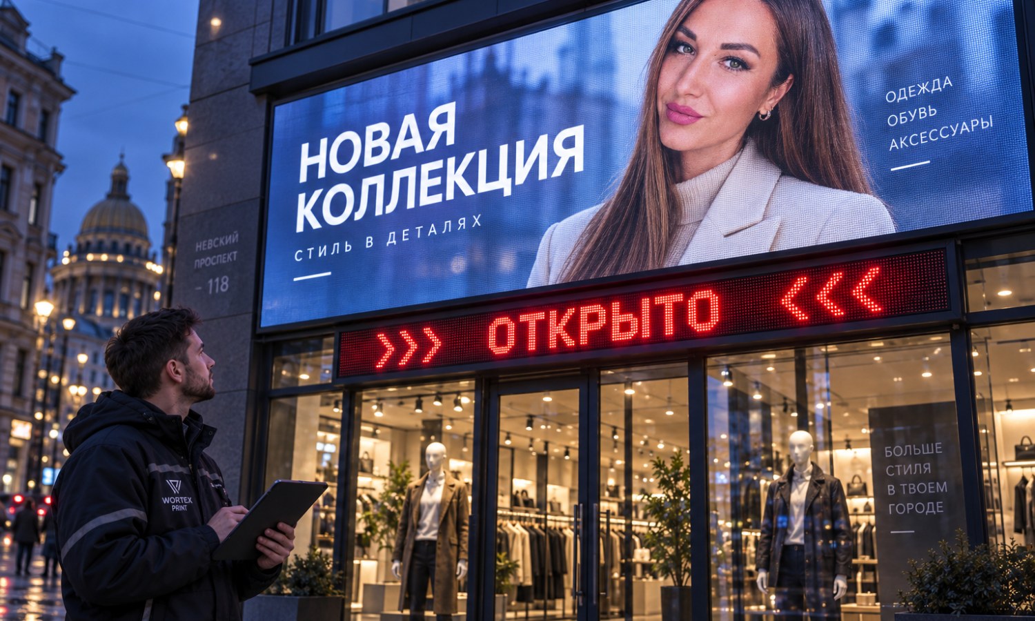 LED экраны и бегущие строки